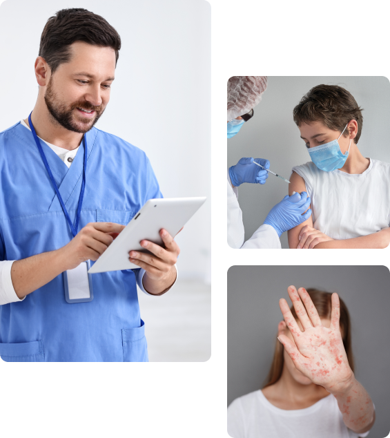 Осложнения после вакцинации от кори