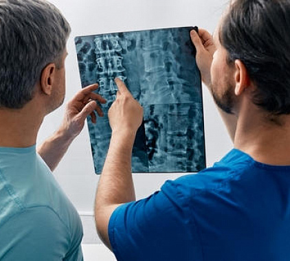 Рентген грудного отдела позвоночника