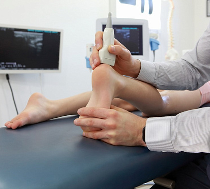 УЗИ голеностопного сустава 2